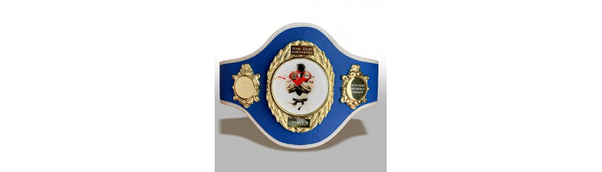 CUSTOM CHAMPIONSHIP BELT PRO286/G/CUSTOM - AVAILABLE IN 10 COLOURS